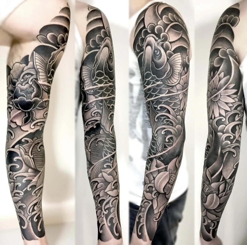 Koi Fish Tattoo 1