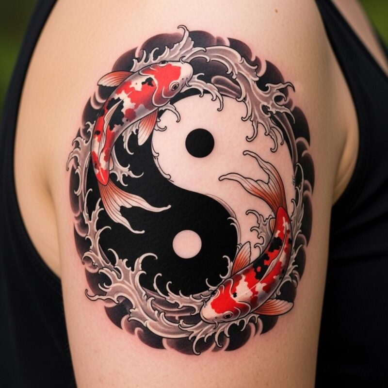 Koi Fish Tattoo 3