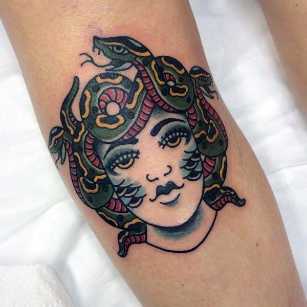Medusa tattoo 6