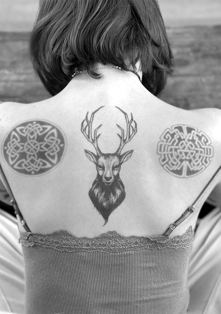 deer tattoo 1