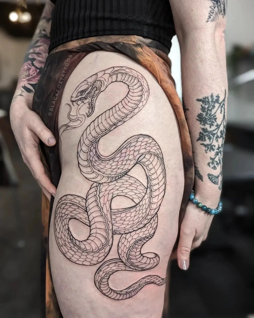 japanese snake tattoo 1