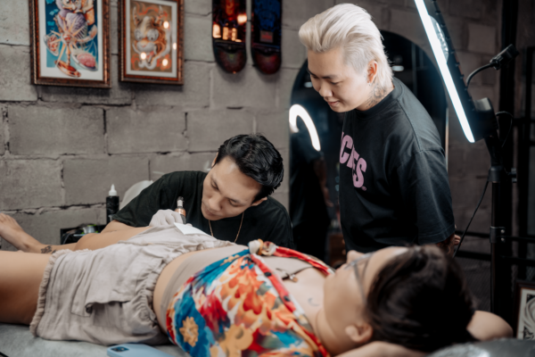 The Hangout Studios - Tattooing Process