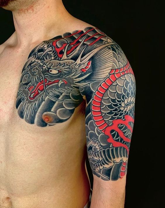 Japanese Dragon Tattoo Ideas 2