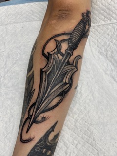 american traditional tattoo flash sword