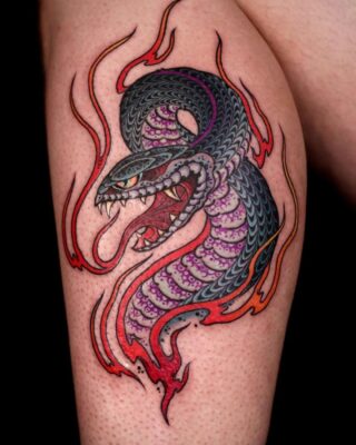 all about japanese snake tattoo