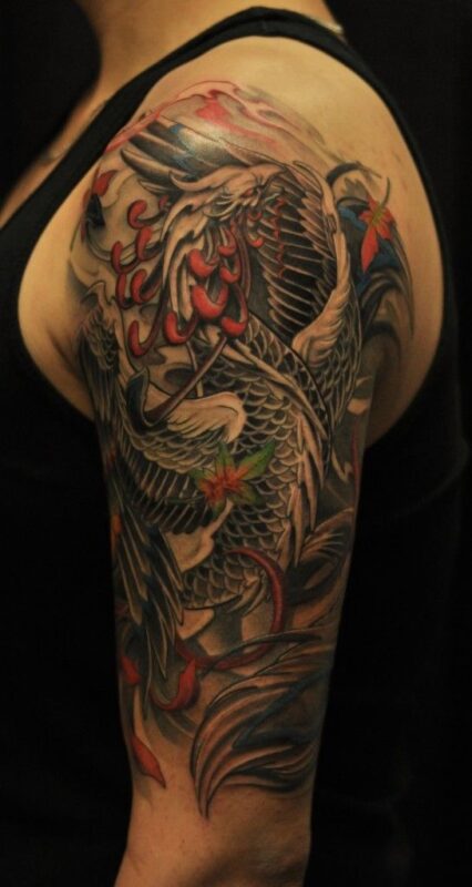 japanese phoenix tattoo 5