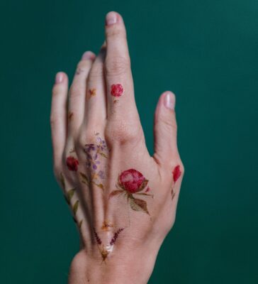 Hand And Finger Tattoos for Ladies