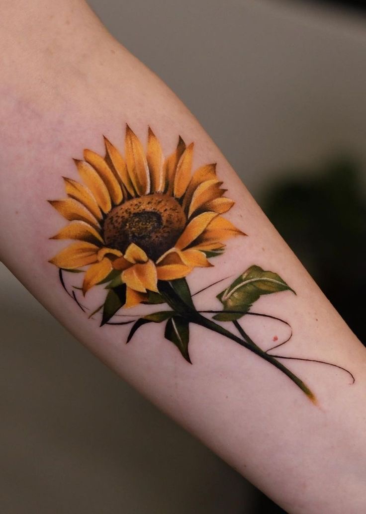 Sunflower Tattoos