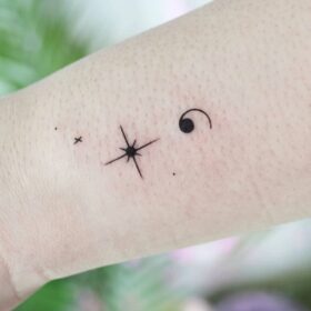 What does a semicolon tattoo mean