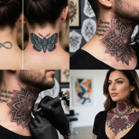 Neck Tattoo Cover Up